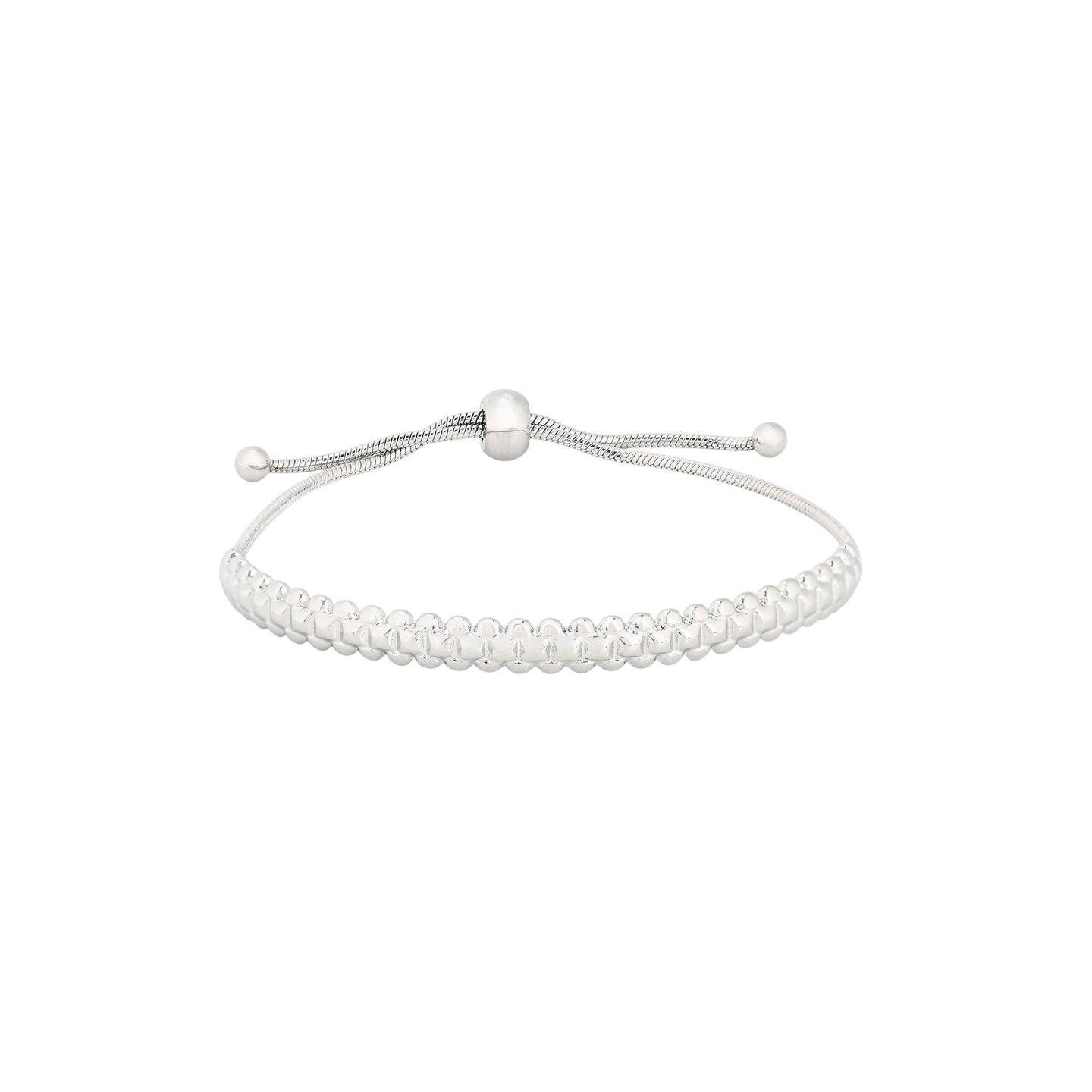 Bracelet Esmée texturé réglable