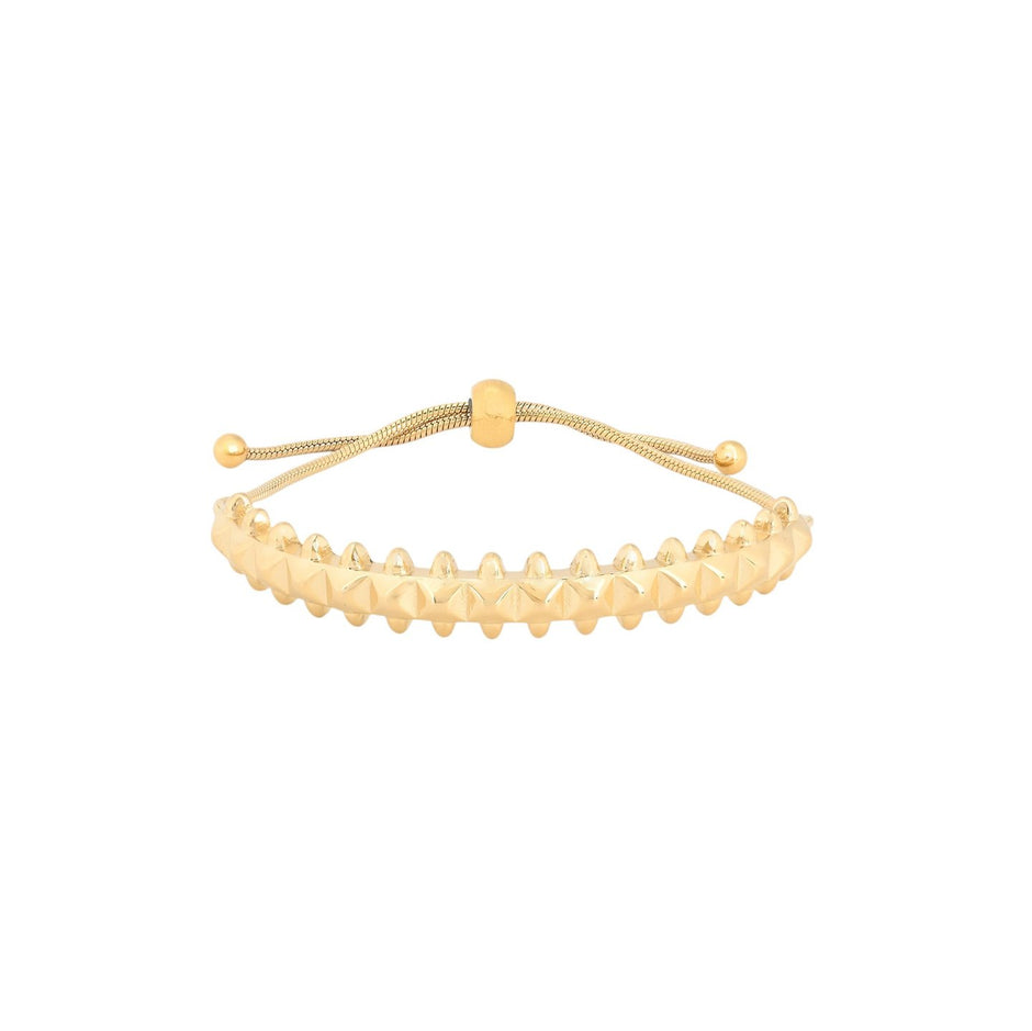 Bracelet Esmée texturé réglable