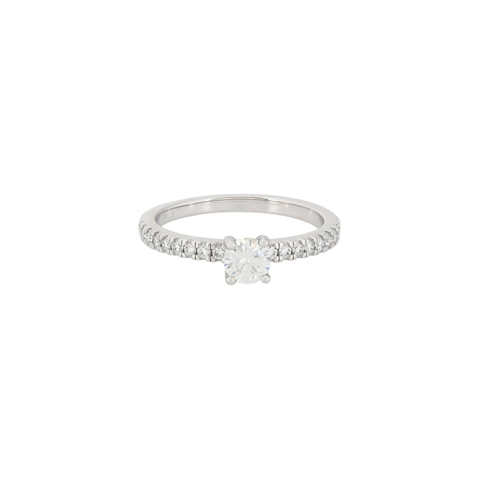 Solititaire June avec moissanite R6021