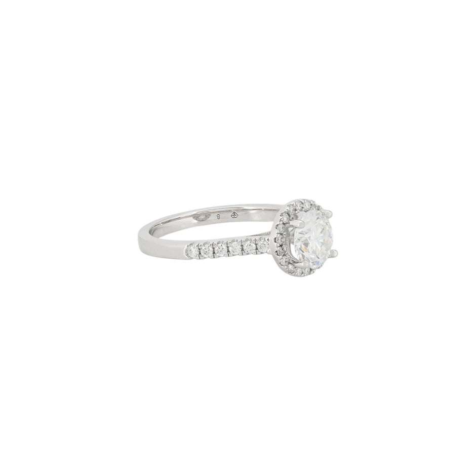 Solititaire June avec moissanite R6022