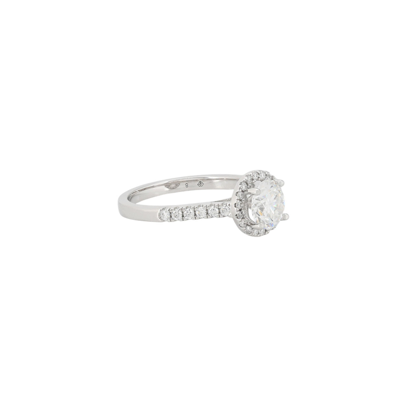 Solititaire June avec moissanite R6022
