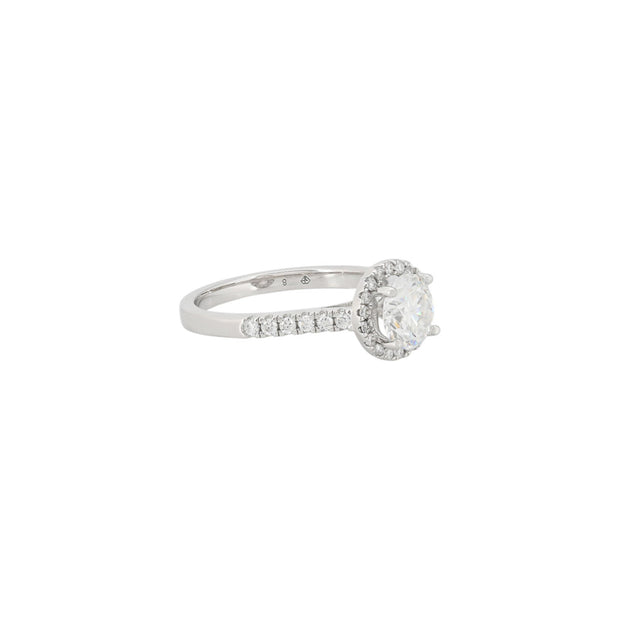 Solititaire June avec moissanite R6022