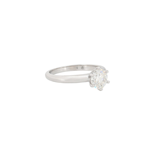 Solititaire June avec moissanite R6018