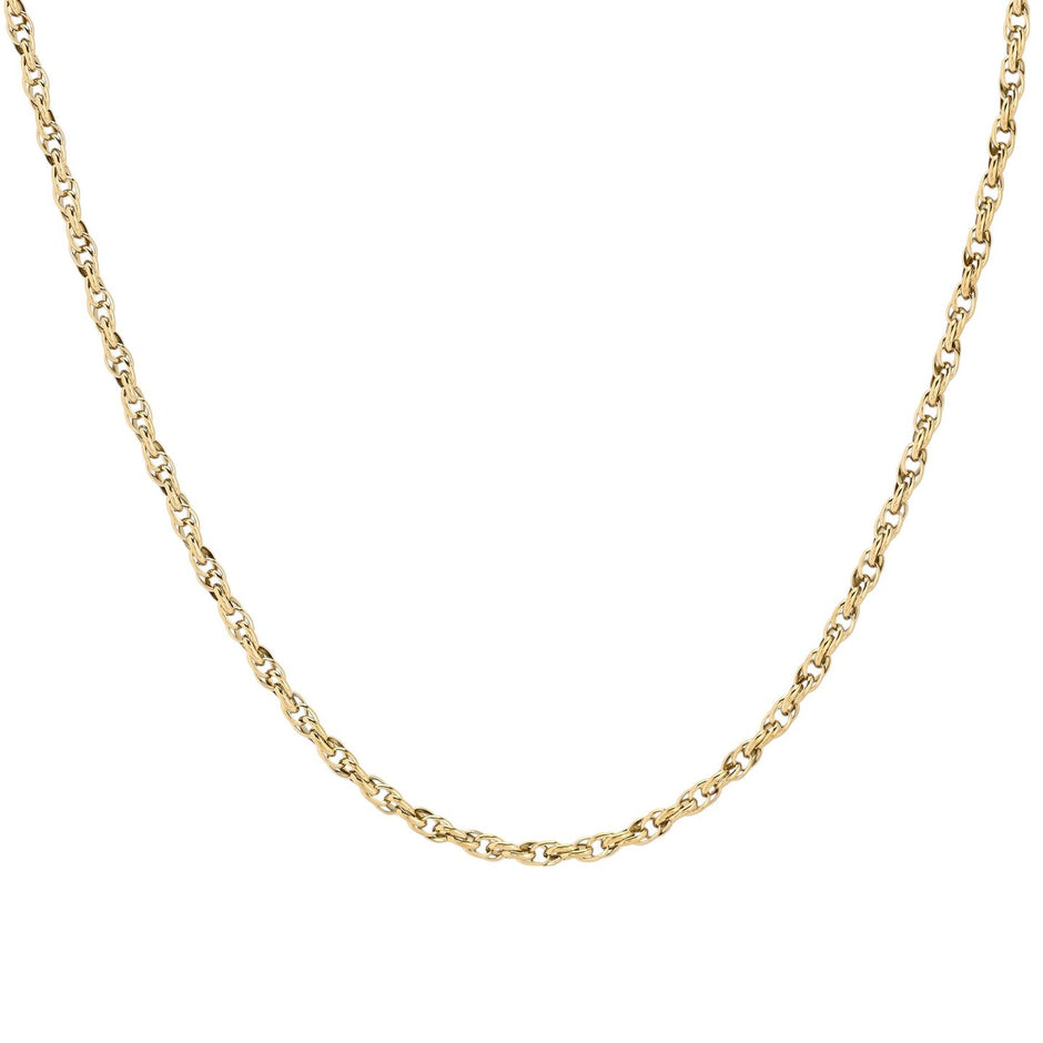 Collier acier tricoté tressé de base