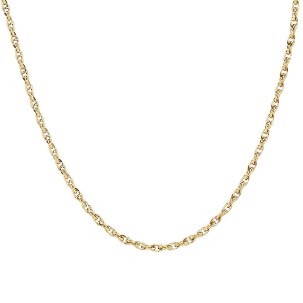 Collier acier tricoté tressé de base