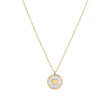 Collier en acier à cœur