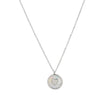 Collier en acier à cœur