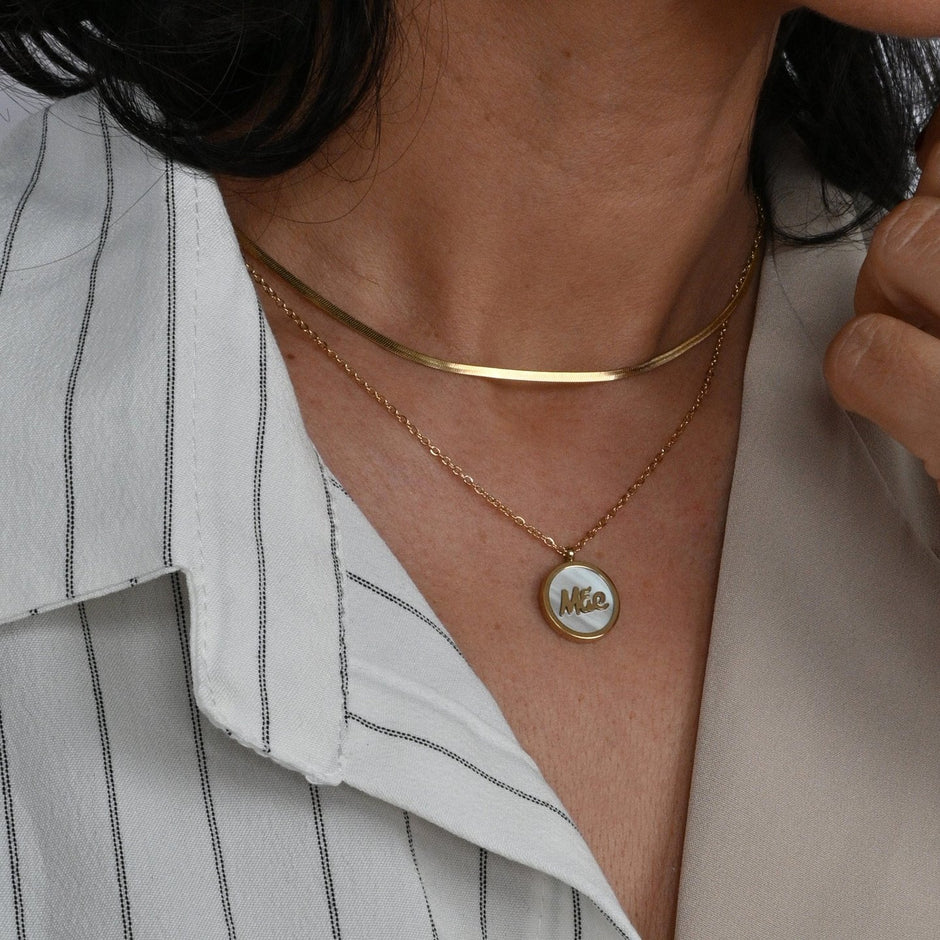 Collier en acier mãe