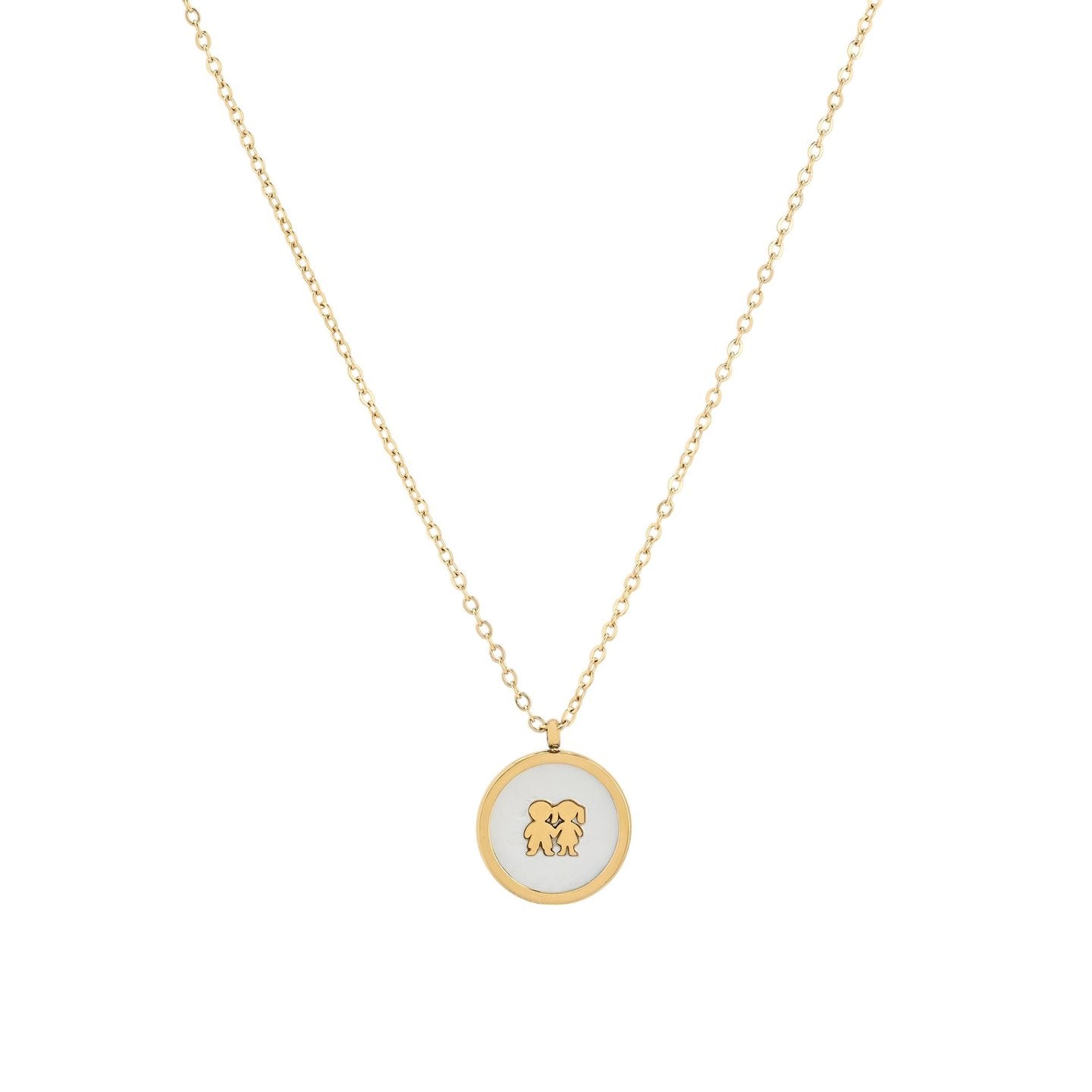 Collier en acier couple