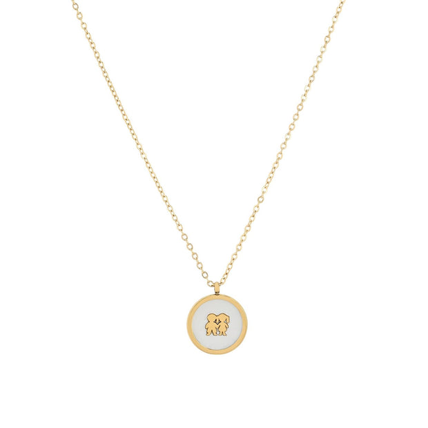 Collier en acier couple
