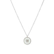 Collier en acier deux filles