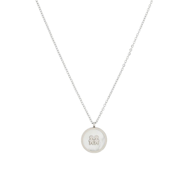 Collier en acier deux garçons