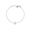 Bracelet Alba acier avec zircones garçon