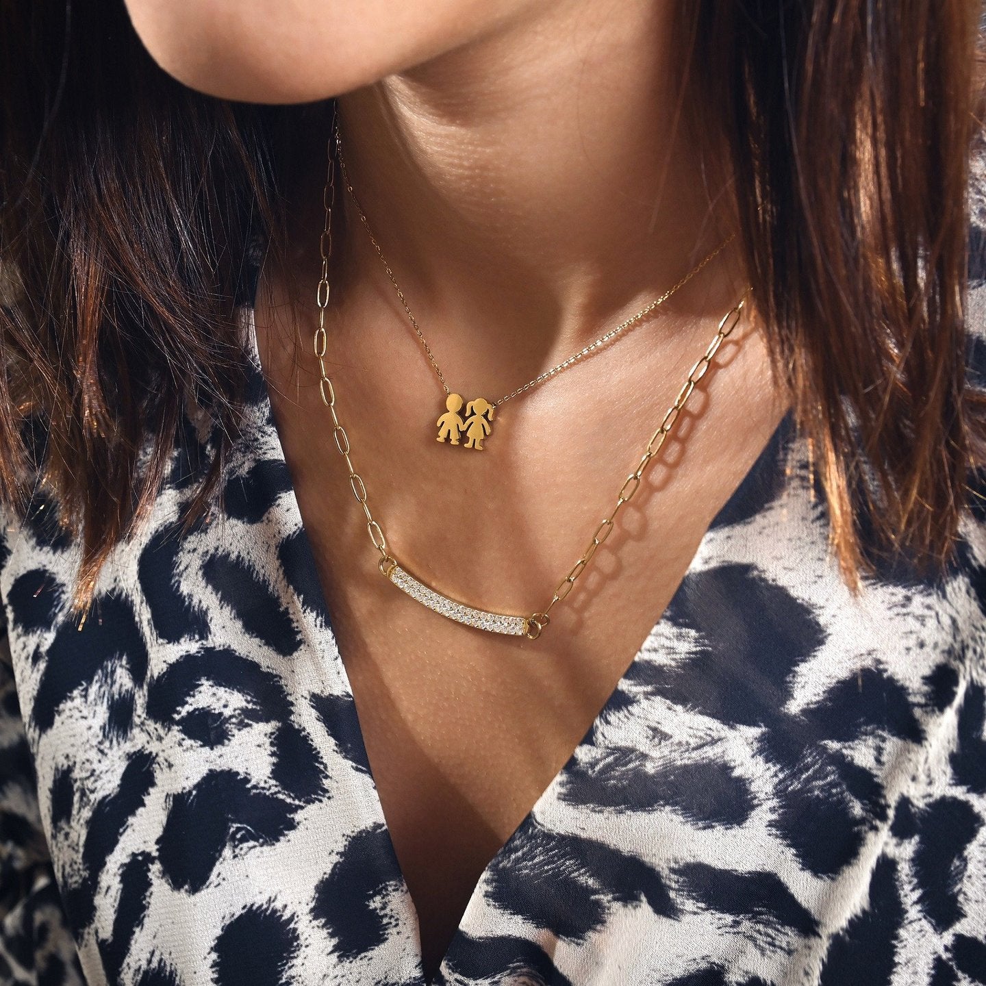 Collier couple en acier
