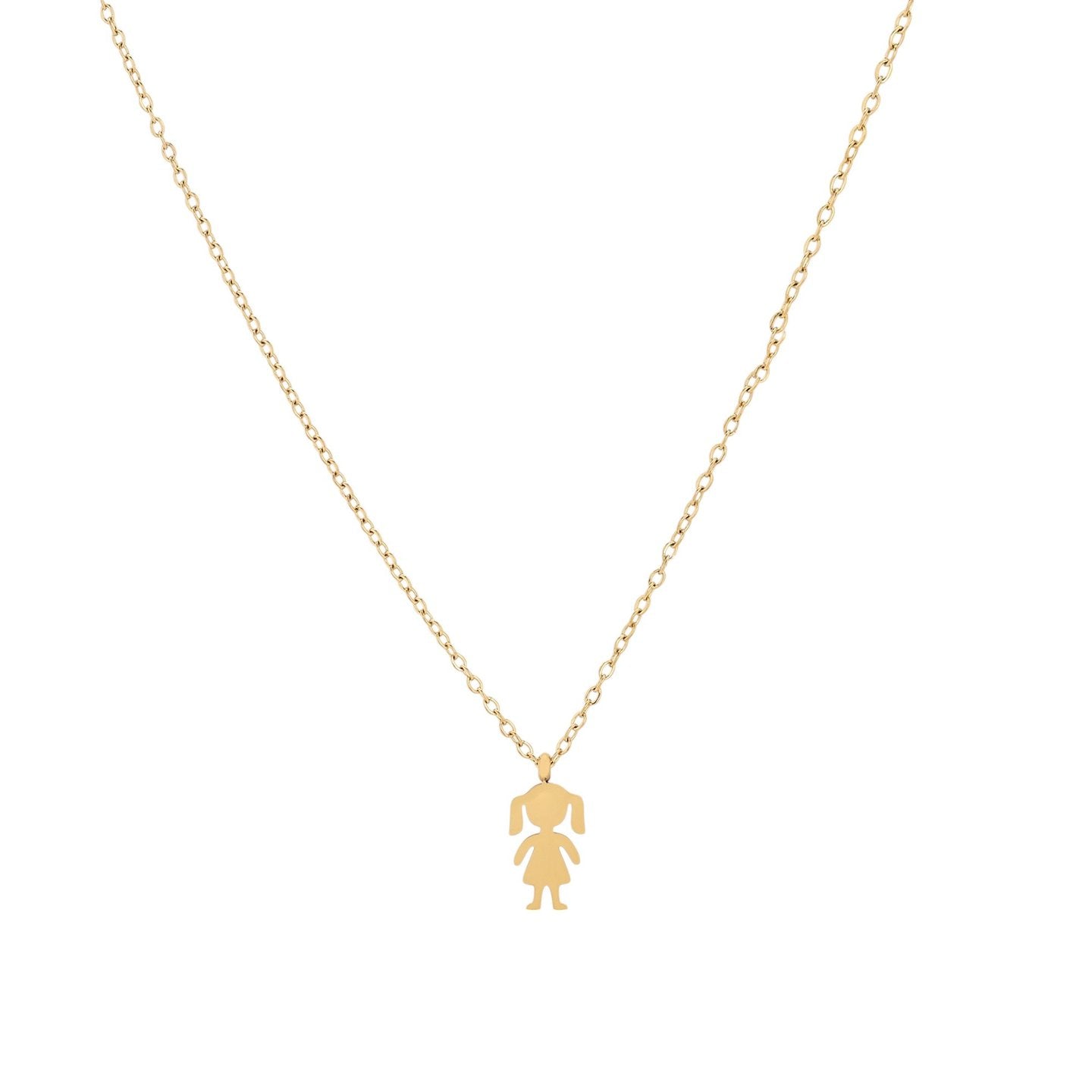 Collier fille en acier