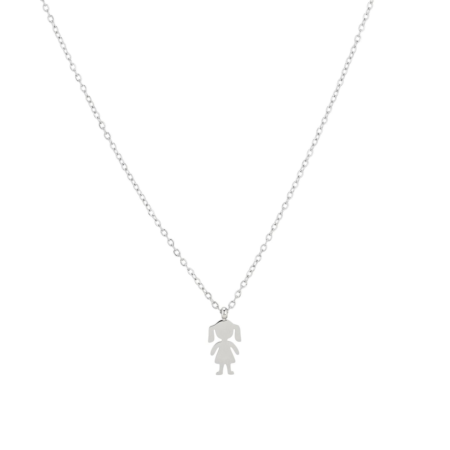Collier fille en acier