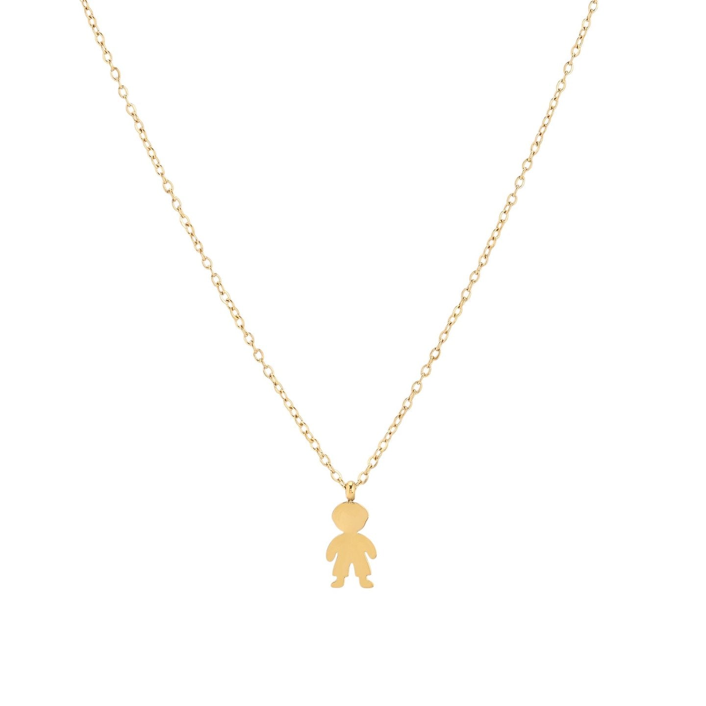 Collier garçon en acier