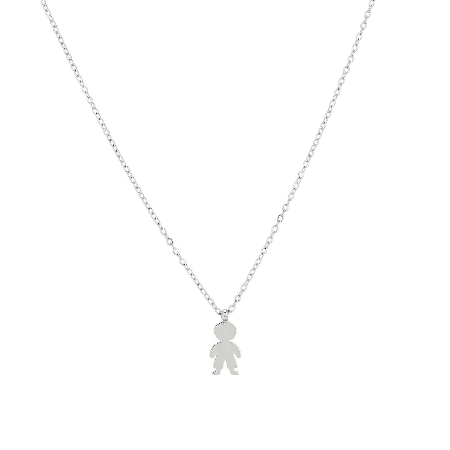 Collier garçon en acier