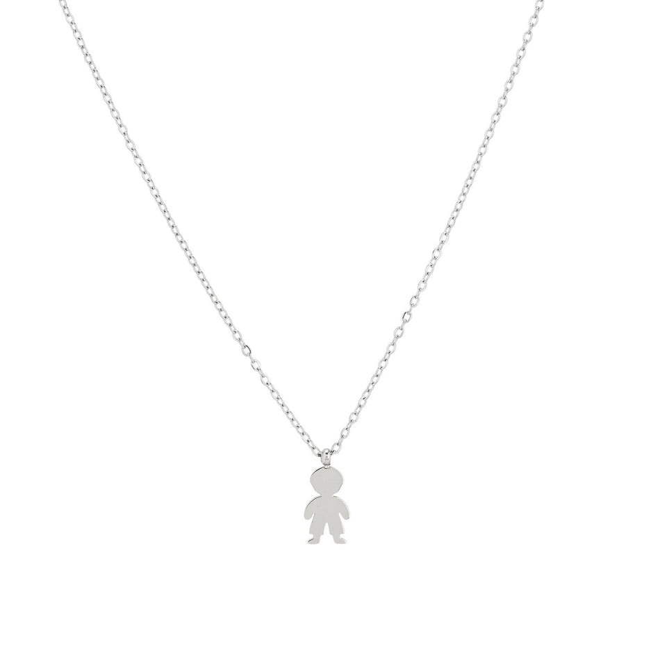 Collier garçon en acier