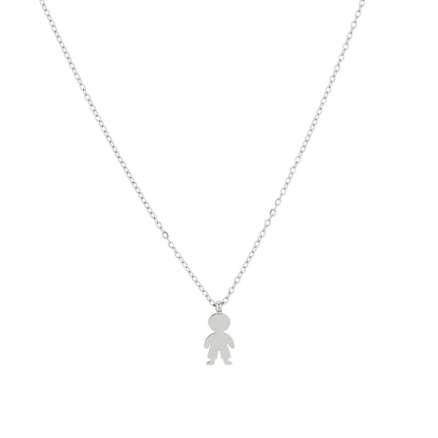Collier garçon en acier