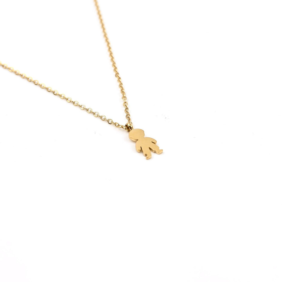 Collier garçon en acier