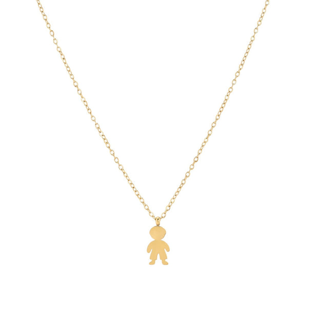 Collier garçon en acier