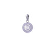 Charm Pendent rond avec euro