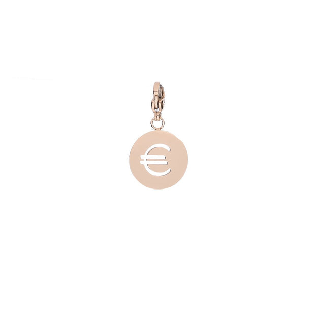 Charm Pendent rond avec euro