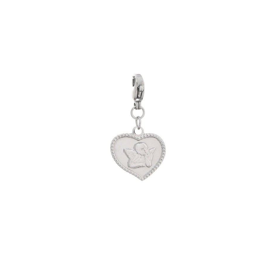 Charm Pendent cœur avec ange