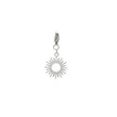 Charm Pendent avec médaille de soleil