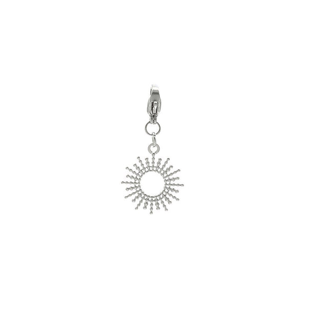 Charm Pendent avec médaille de soleil
