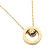 Collier en acier nombres romains