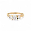 Bague alba acier solitaire brillants VR08