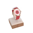 Montre analogique rouge