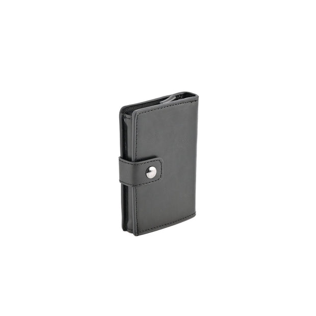 Porte-carte noir de bouton