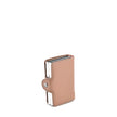 Porte-carte marron avec double compartiment