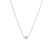 Collier en acier de base boules