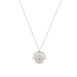 Collier en acier oiel et zirconias