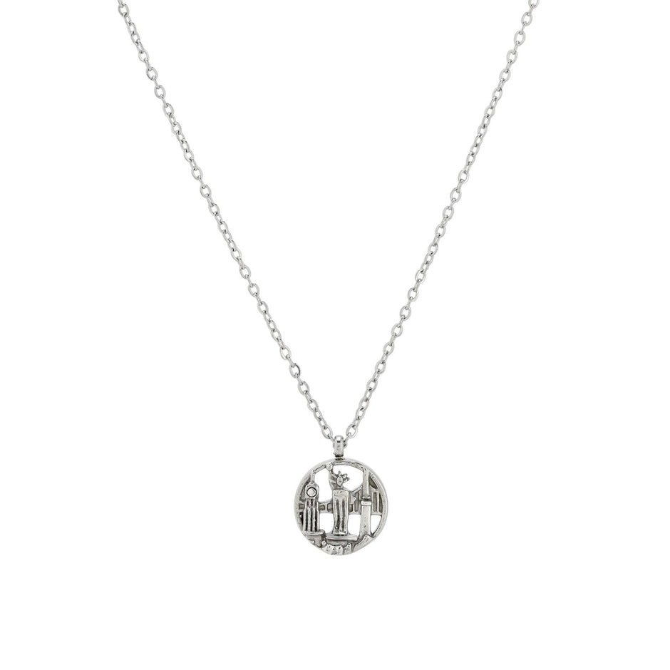 Collier en acier New York