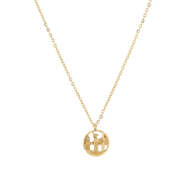 Collier en acier New York
