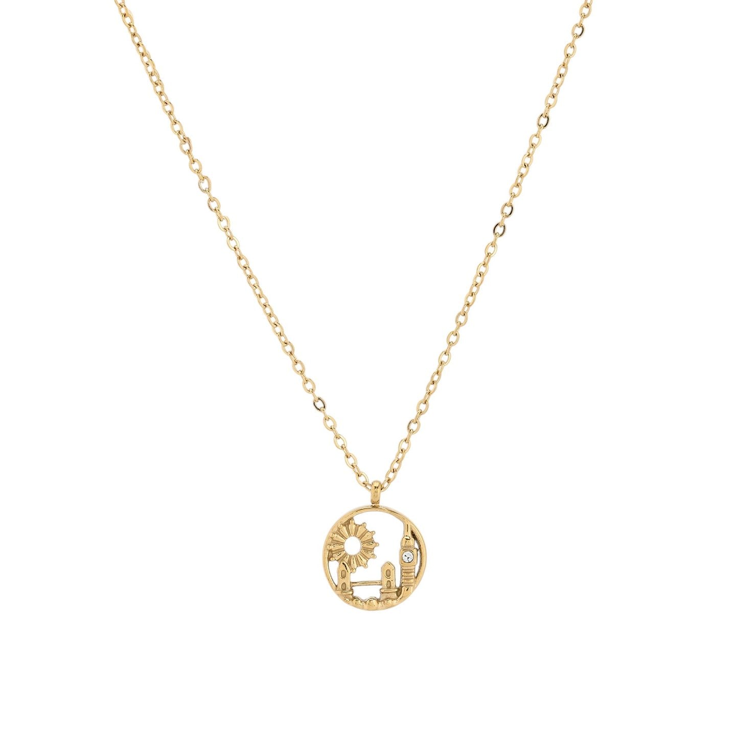 Collier en acier London