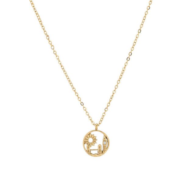 Collier en acier London