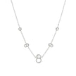Collier en acier basique avec perles