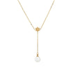 Collier en acier long soleil