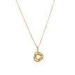 Collier en acier avec liens entrelacés