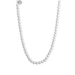 Collier coeur en acier avec nacre
