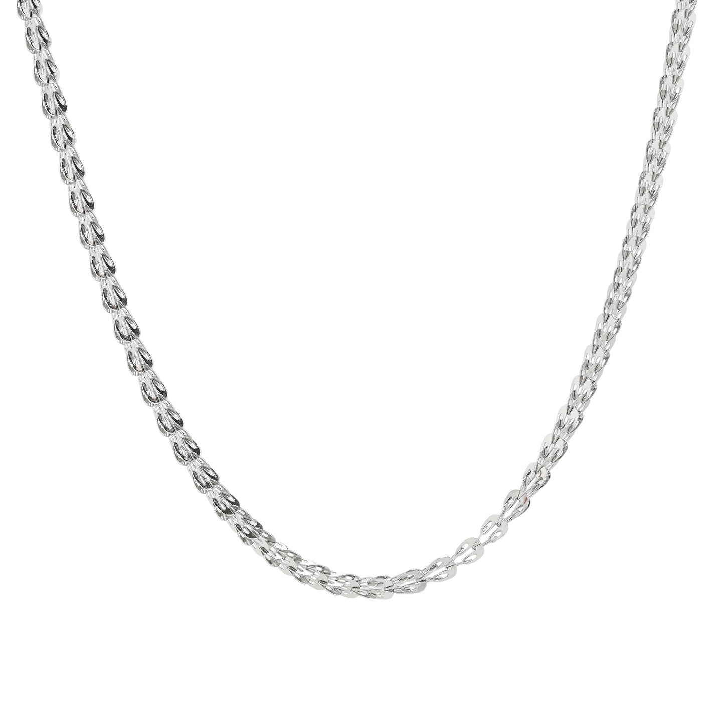 Collier acier tricoté différents de base