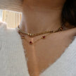 Collier acier tricoté différents de base