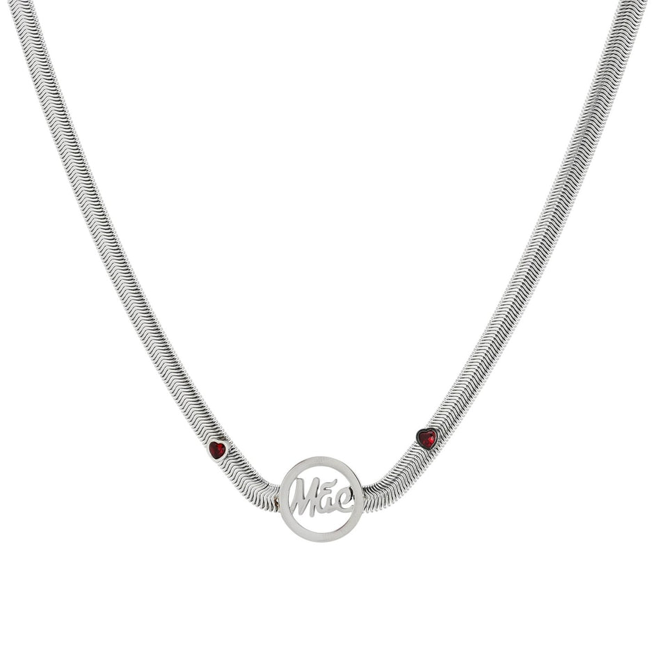 Collier Mãe et cœurs
