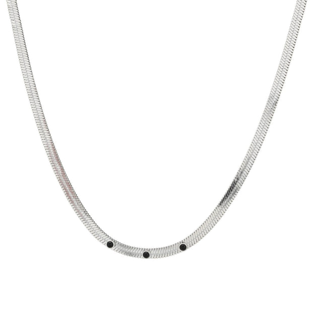 Collier Esmee maille snake